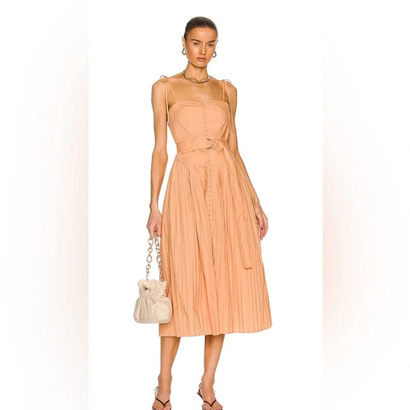 ! Ulla Johnson Cosette Dress in Pale Coral s 8 - Picture 4 of 8